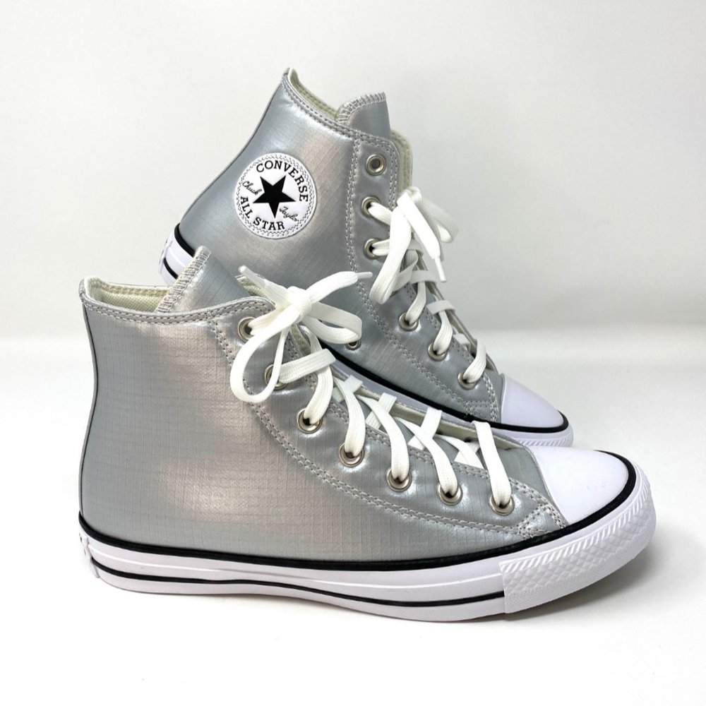 Converse Chuck Taylor AS High Top Silver Canvas W
